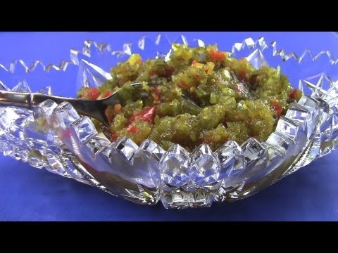 How to make and can sweet pickle relish