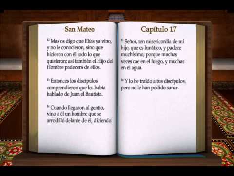 LA BIBLIA " SAN MATEO " COMPLETO  REINA VALERA NUEVO TESTAMENTO