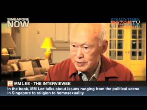 Straits Times asks Lee Kuan Yew about homosexuality