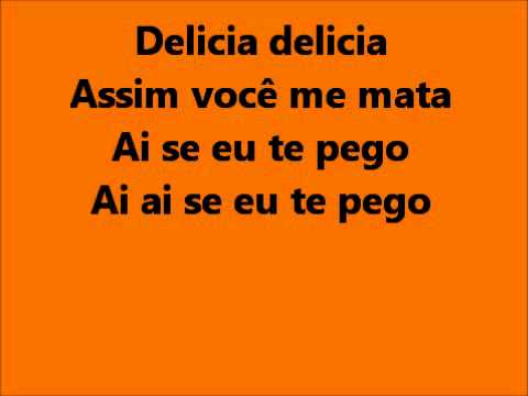 Michel Telo - Ai se eu te pego lyrics