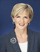 Photograph of the Hon Julie Bishop MP