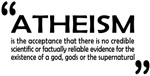 AFA's definiton of ATHEISM