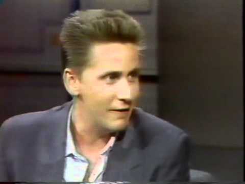 Emilio Estevez on Letterman