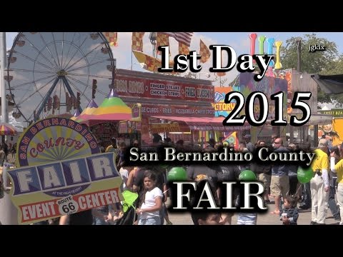 First Day of the 2015 San Bernardino County Fair