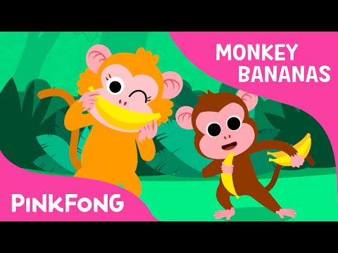 Monkey Bananas | Animal Songs | PINKFONG Songs for Children