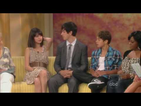 Selena Gomez, David Henrie and Jake T. Austin's Interview on The View August 5th