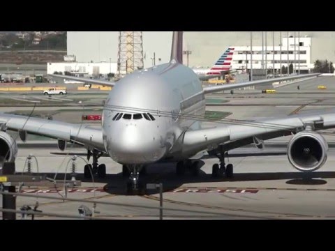 Los Angeles Airport LAX spotting 2016