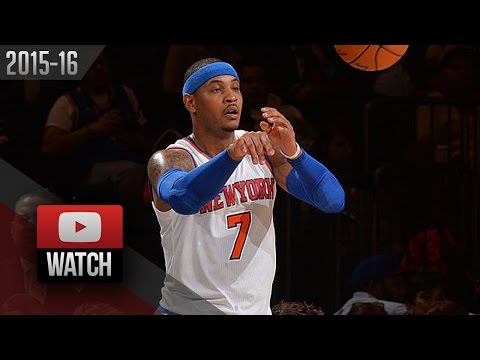 Carmelo Anthony Full Highlights vs Jazz (2016.01.20) - EPIC 30 Pts, 9 Ast, HISTORY!