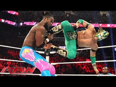 Kalisto vs. Kofi Kingston: Raw, December 28, 2015