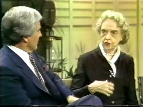 Myrna Loy, Lillian Gish, 1980 TV Interview