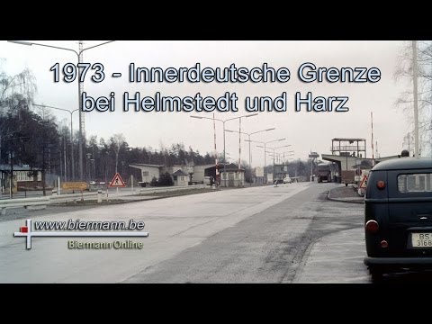 Innerdeutsche Grenze bei Helmstedt und Harz (1973)