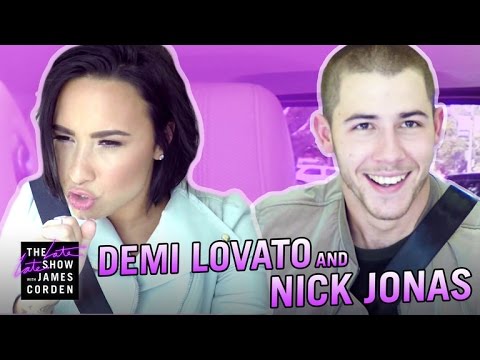 Demi Lovato & Nick Jonas Carpool Karaoke