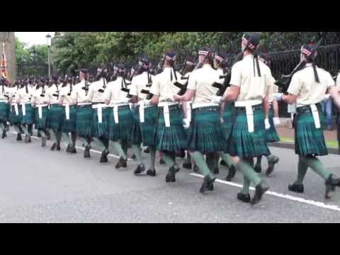 The Royal Scots Borderers, 1st Battalion The Royal Regiment of Scotland. Holyrood rehearsal