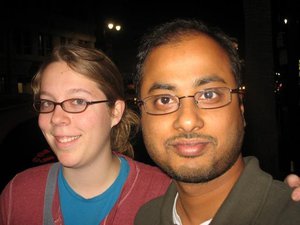 This undated photo shows Ashley Hasti, left, and Mainak Sarkar, who police say carried out a murder-suicide at the University of California, Los Angeles on Wednesday, June 1, 2016.