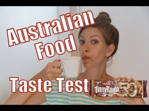 Eating Australian Cuisine:  Taste Testing Australian Food