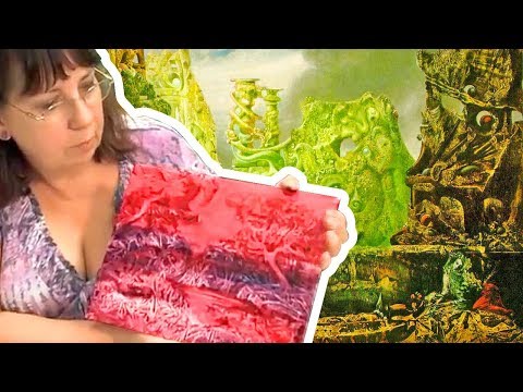 HOW TO: Max Ernst Texture with Plastic Wrap