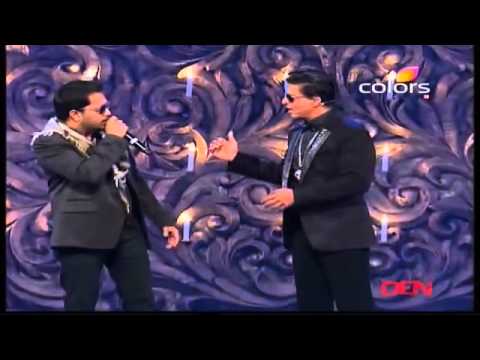 Mika Singh Wth Sharukh Khan