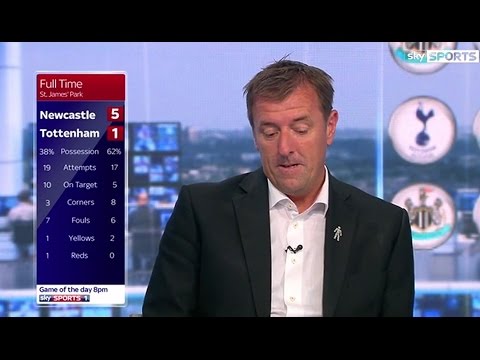 Newcastle 5-1 Tottenham - Matt Le Tissier Reaction