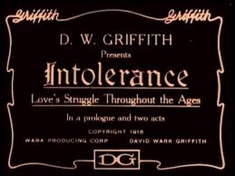 1916 Intolerance [Mae Marsh, Bessie Love, Lillian Gish]