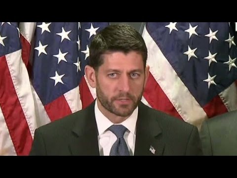 Paul Ryan condemns Donald Trump's call to ban Muslims