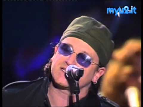 Bono (U2) and  Pavarotti   One and  Ave Maria