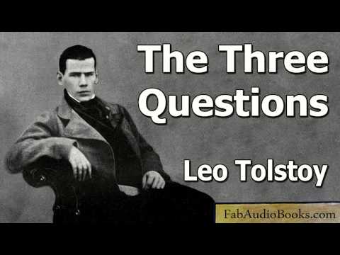 TOLSTOY - The Three Questions by Leo Tolstoy - Short story audiobook - FAB