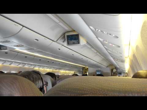 Emirates Economy Larnaca-Malta (Boeing 777-200) video report (Mar 2014)