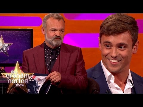 Graham Can’t Believe How Small Tom Daley’s Underwear Is - The Graham Norton Show