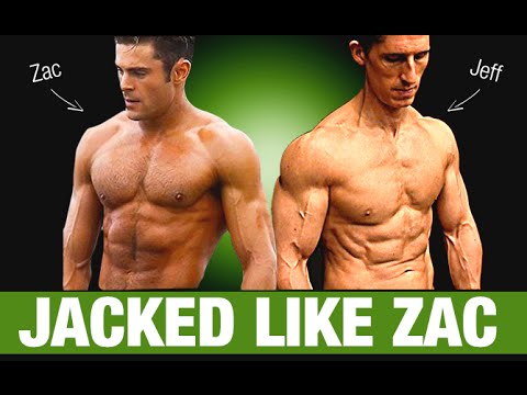 Zac Efron Workout and Diet Plan (BAYWATCH!!)