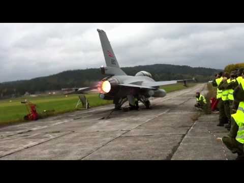 F-16 full afterburner