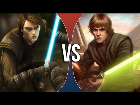 Versus Series | Anakin Skywalker vs Luke Skywalker