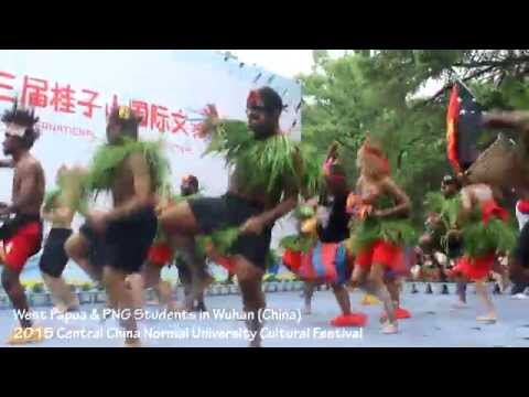 West Papua and PNG Unite in China for Cultural Dance 2015 (Part 2 - Iwalingoto by Junior Insects)