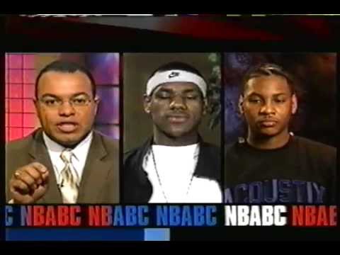 2003 NBA Draft - Lebron James and Carmelo Anthony interview