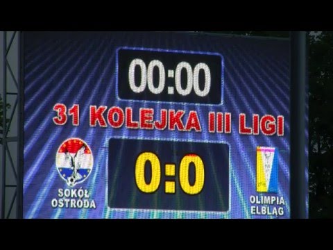 Sokół Ostróda 0-3 Olimpia Elbląg