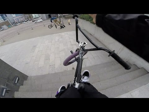 GoPro BMX Bike Riding in Tallinn, Estonia