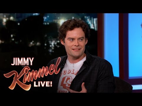 Bill Hader is a Nervous Wreck