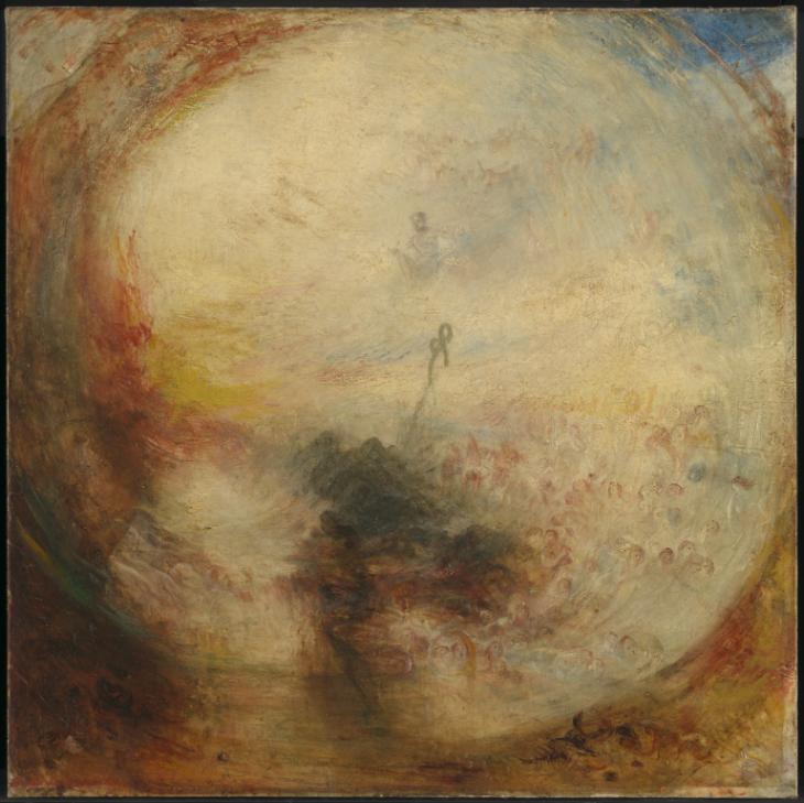 Joseph Mallord William Turner, 'Light and Colour (Goethe's Theory) - the Morning after the Deluge - Moses Writing the Book of Genesis' exhibited 1843