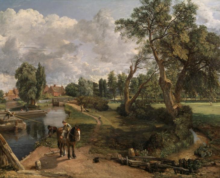 John Constable, 'Flatford Mill ('Scene on a Navigable River')' 1816-17