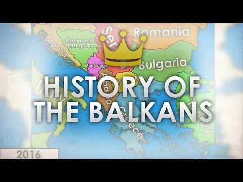 History of the Balkans 1000 - 2016 (Every year)