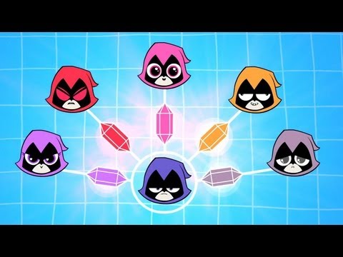 DC Nation - Teen Titans Go! - "Colors of Raven" (clip)