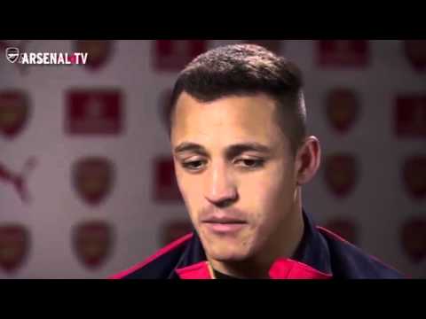 Alexis Sanchez gives his take on Arsenal's title charge in his first ever interview in English