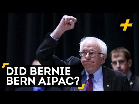 Did Bernie Sanders Just Burn AIPAC?