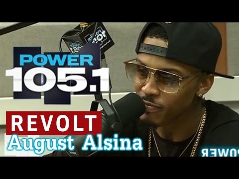 August Alsina Interview With Angie Martinez Power 105.1 (9/18/14)