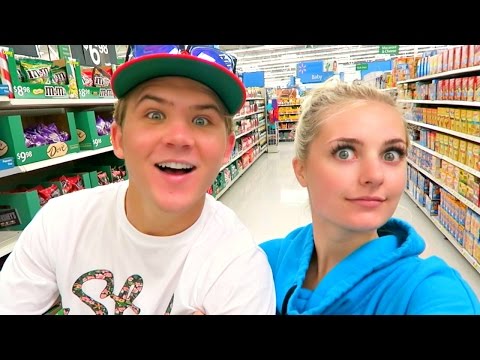 FIRST TIME GROCERY SHOPPING AS NEWLYWEDS!