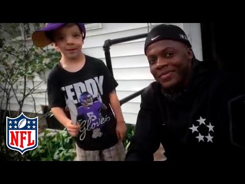 Hey Teddy: Bridgewater Raps With Young Vikings Fan | NFL