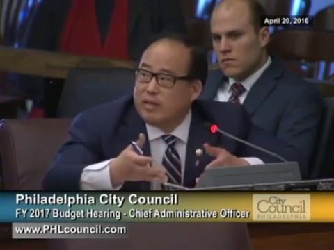 Philadelphia City Council Budget Hearings 4-20-2016 Chief Administrative Officer