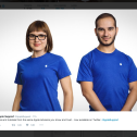 We're ready to believe you – Apple's blue-shirted geniuses have discovered Twitter. 