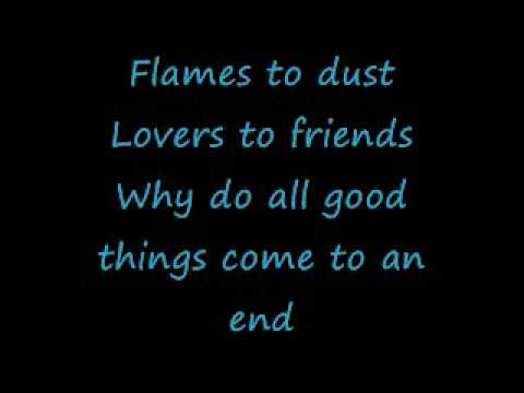 Nelly Furtado- All Good Things Come To An End with lyrics on screen