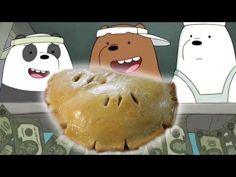 How to Make CALZONES from We Bare Bears! Feast of Fiction S4 Ep27