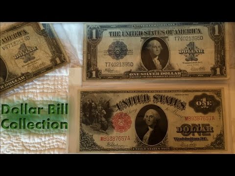 United States Dollar Collection Video (Currency Collection History of the $1 Dollar Bill)